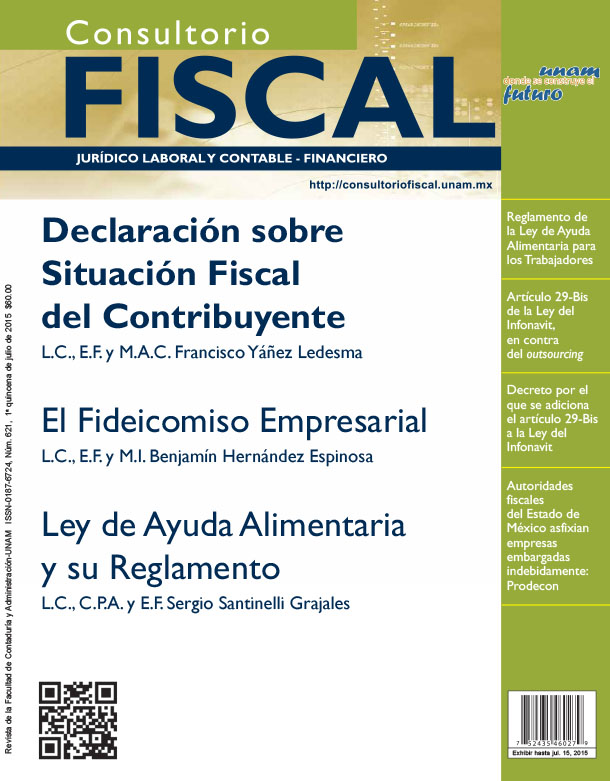 Declaración sobre la Situación Fiscal del Contribuyente