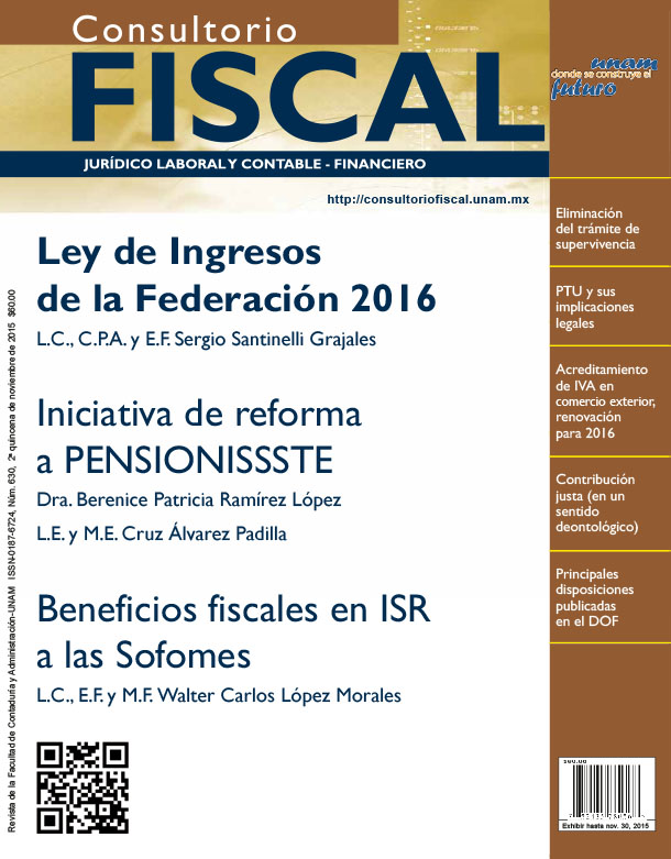 Ley de Ingresos de la Federación 2016