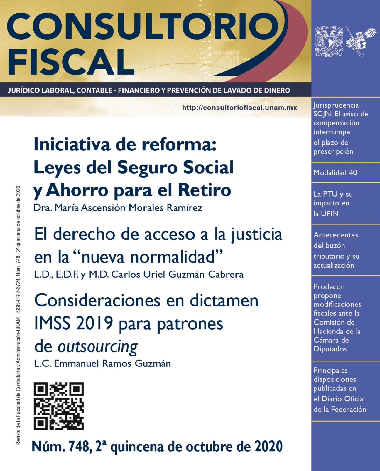 Iniciativa de reforma: Leyes del Seguro Social y Ahorro para el Retiro